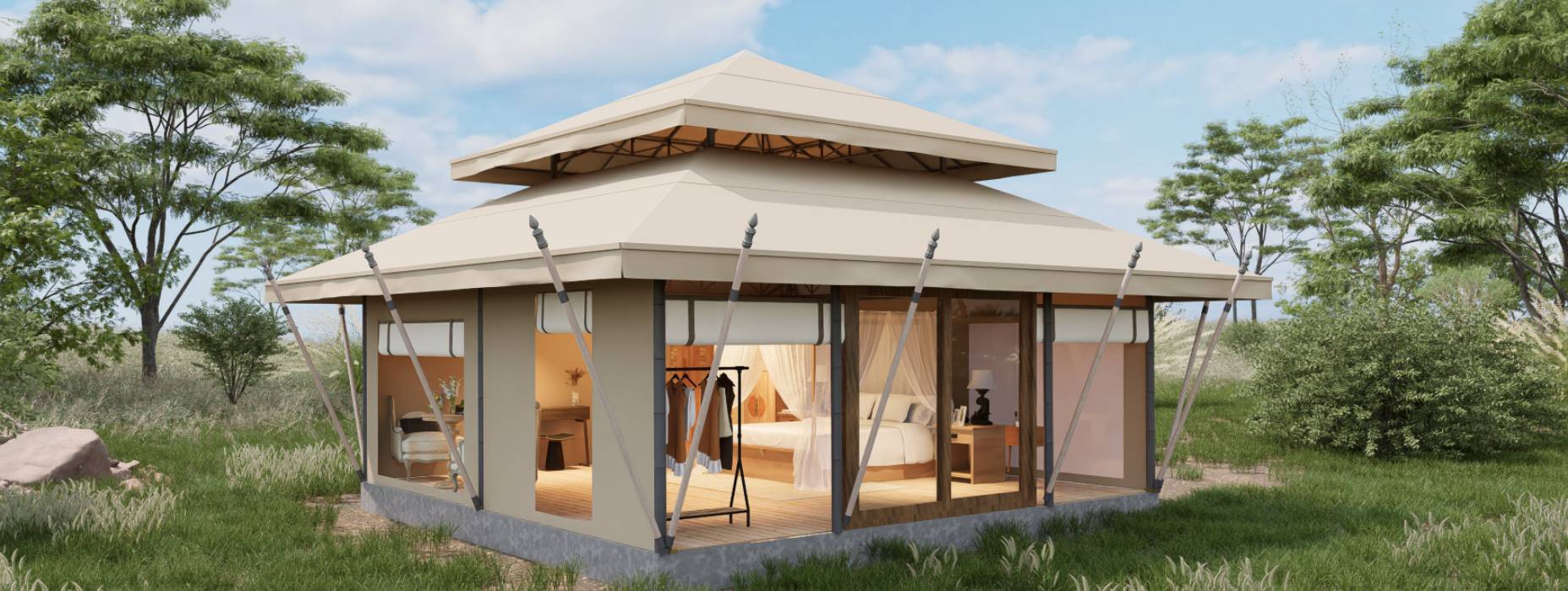 岚山区户外野奢帐篷